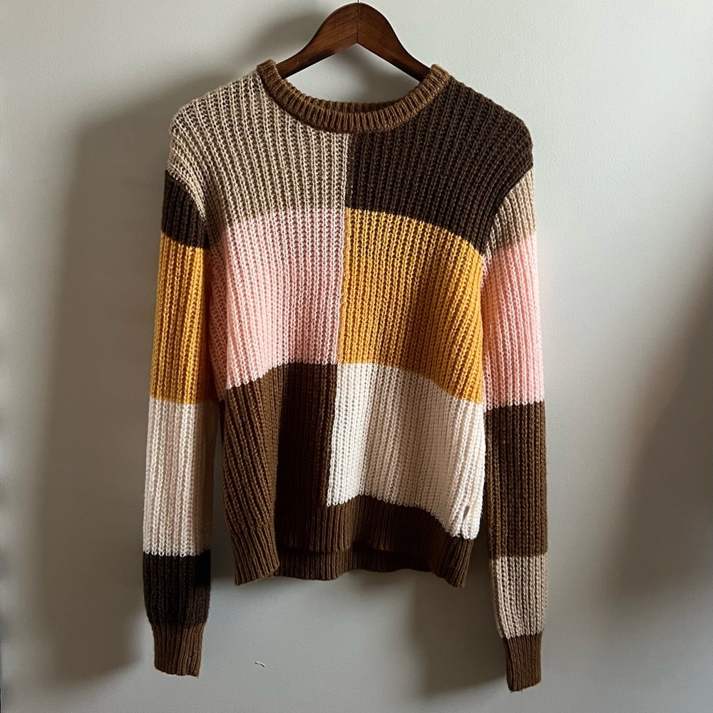 Brixton Multicolor Block Sweater